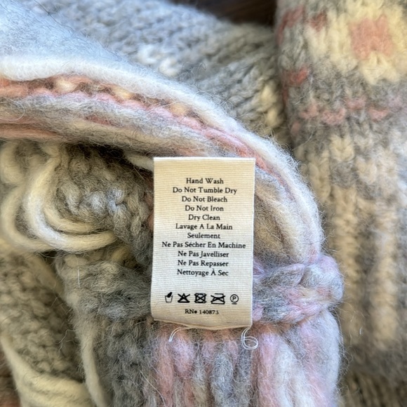 NEW LoveShackFancy Rosie Pullover in Fairy Dust Grey - Picture 6 of 6